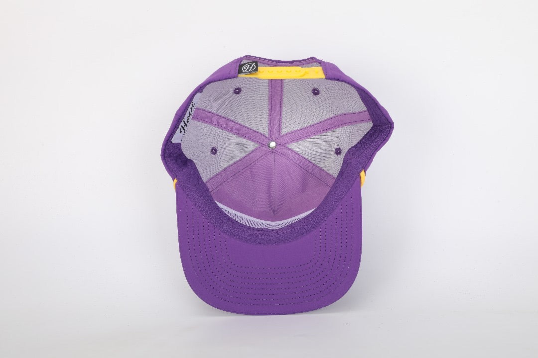 LSU Tiger Poly Rope Hat - Purple