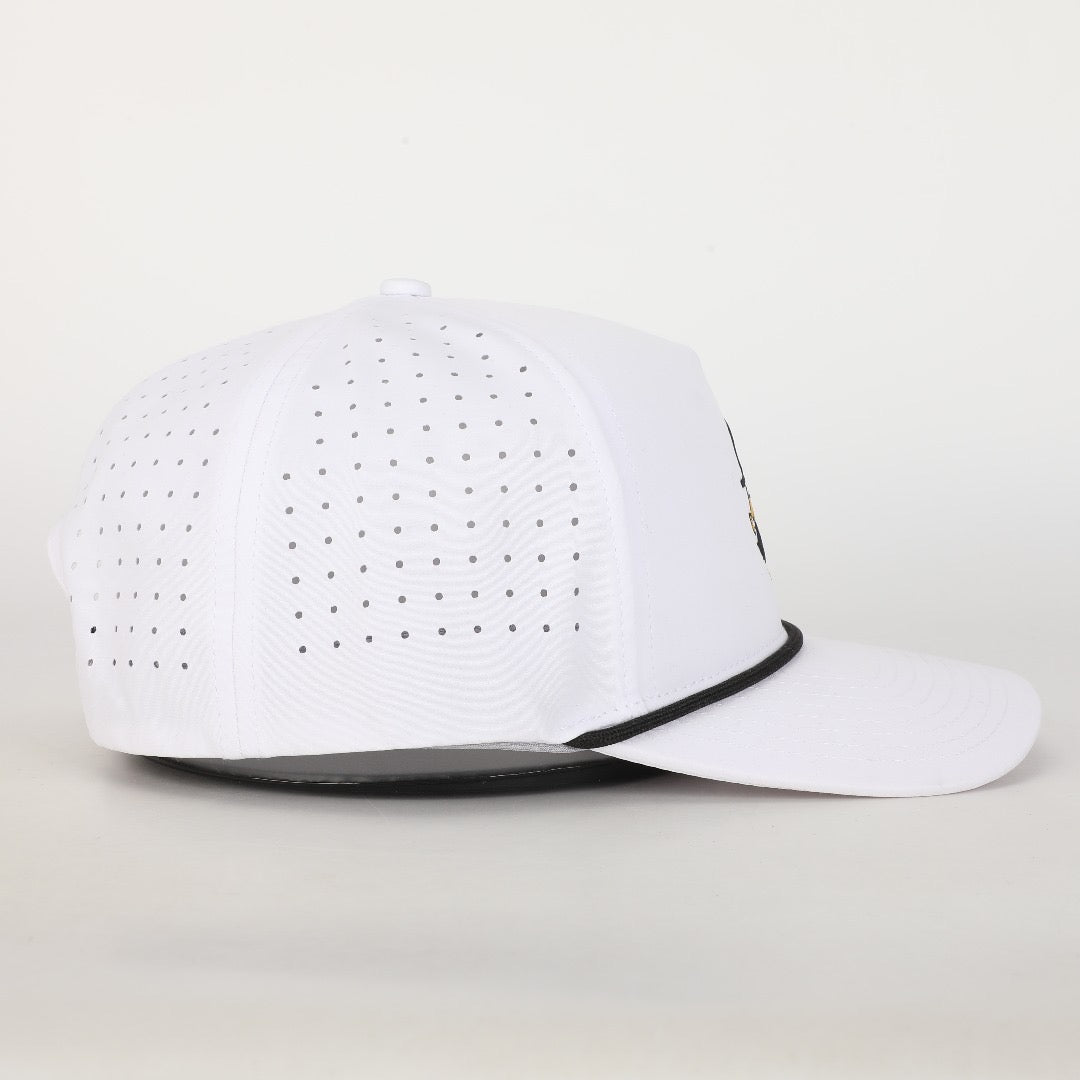 Appalachian State Yosef Rope Hat- White Performance