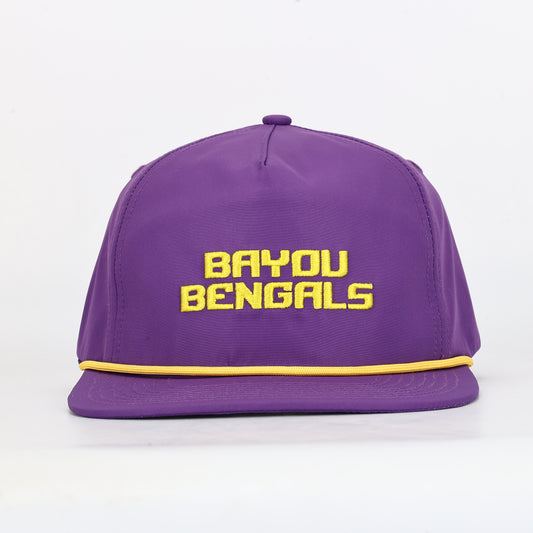 Hovi Bayou Bengals LSU rope hat