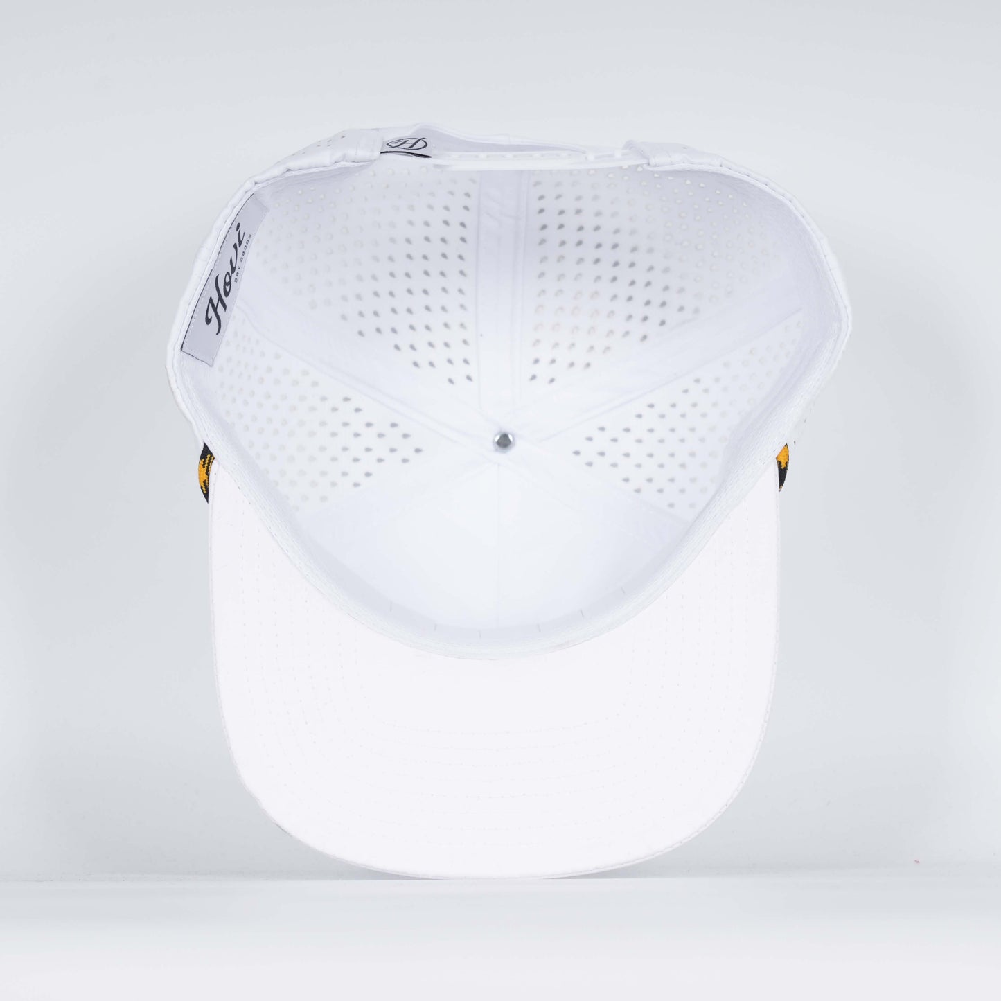 Appalachian State Rope Hat- Soft White Performance Unstructured