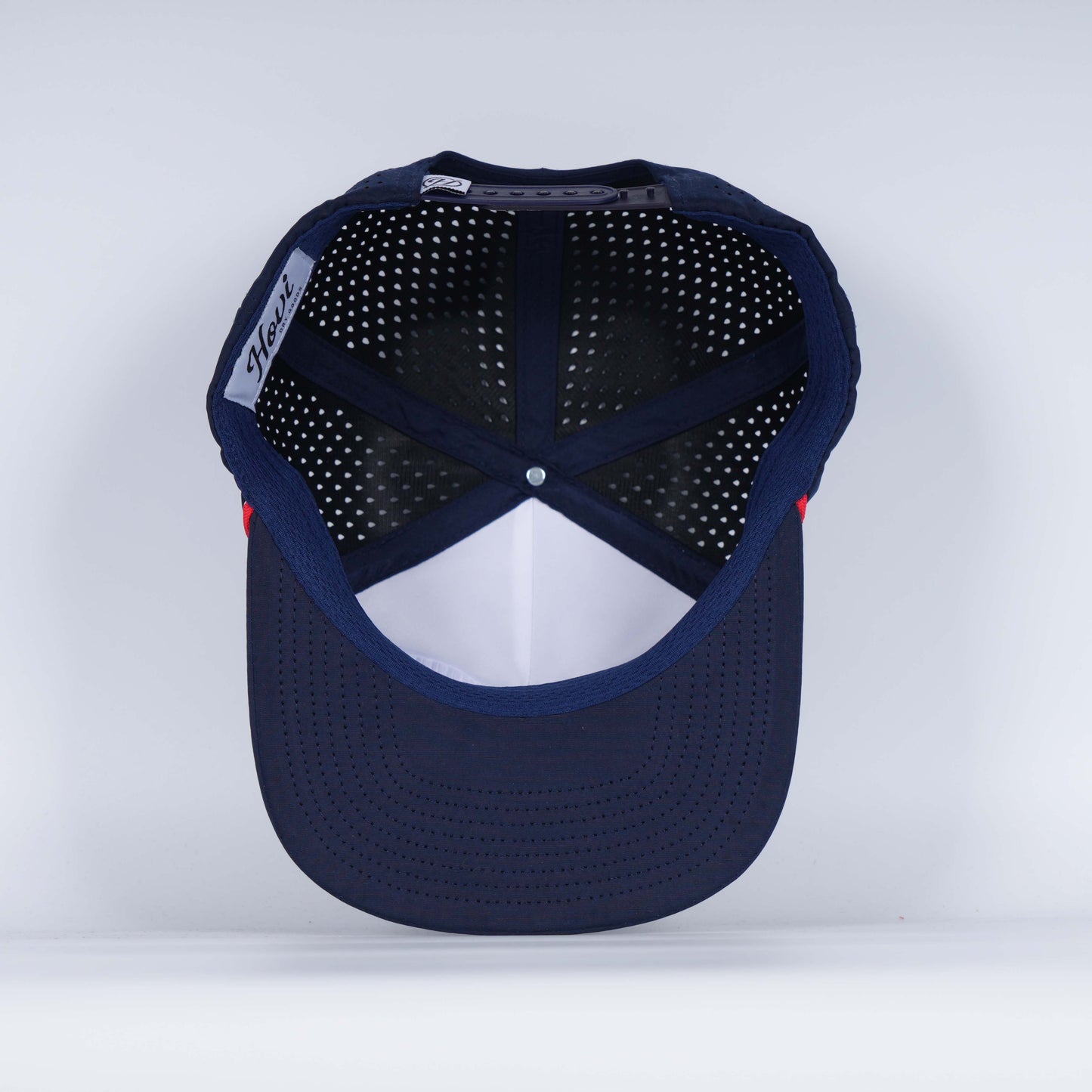 Ole Miss Rope Hat- Soft Performance Unstructured - Navy