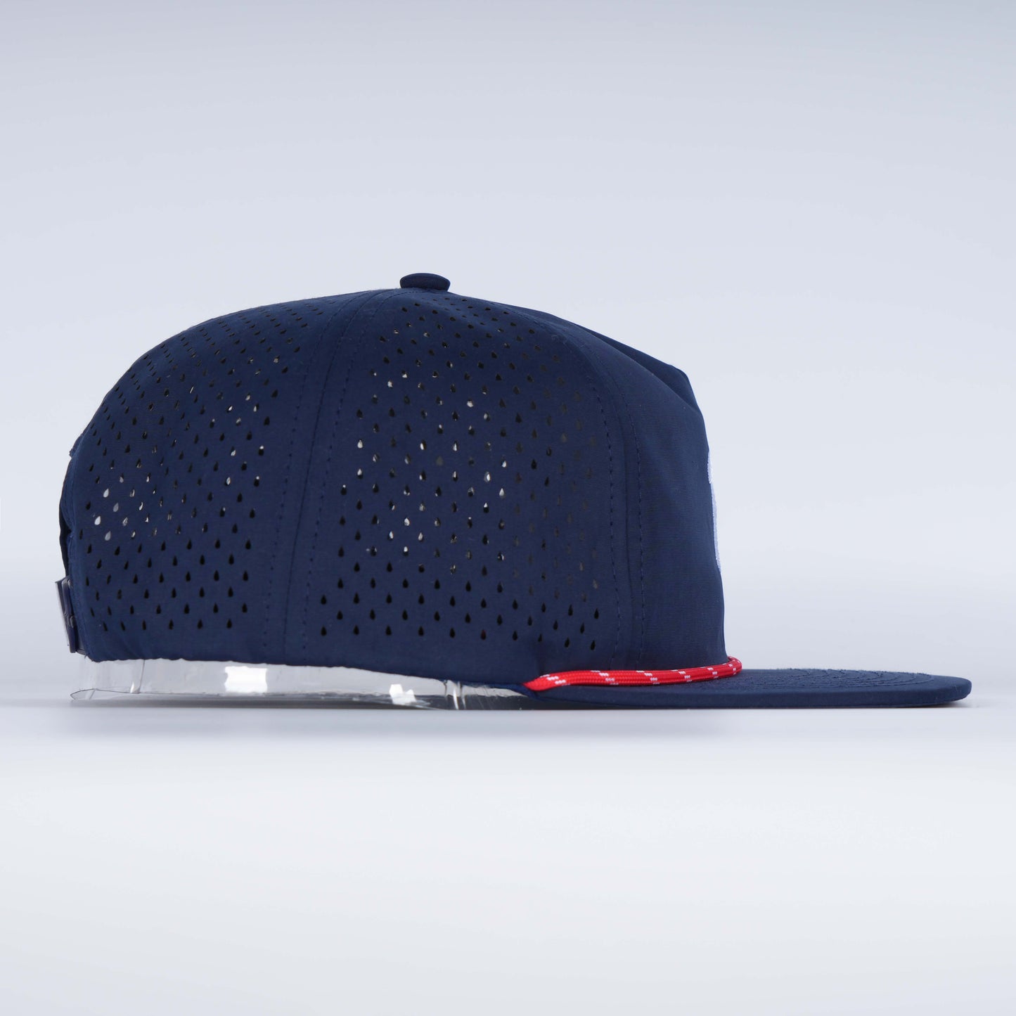 Ole Miss Rope Hat- Soft Performance Unstructured - Navy