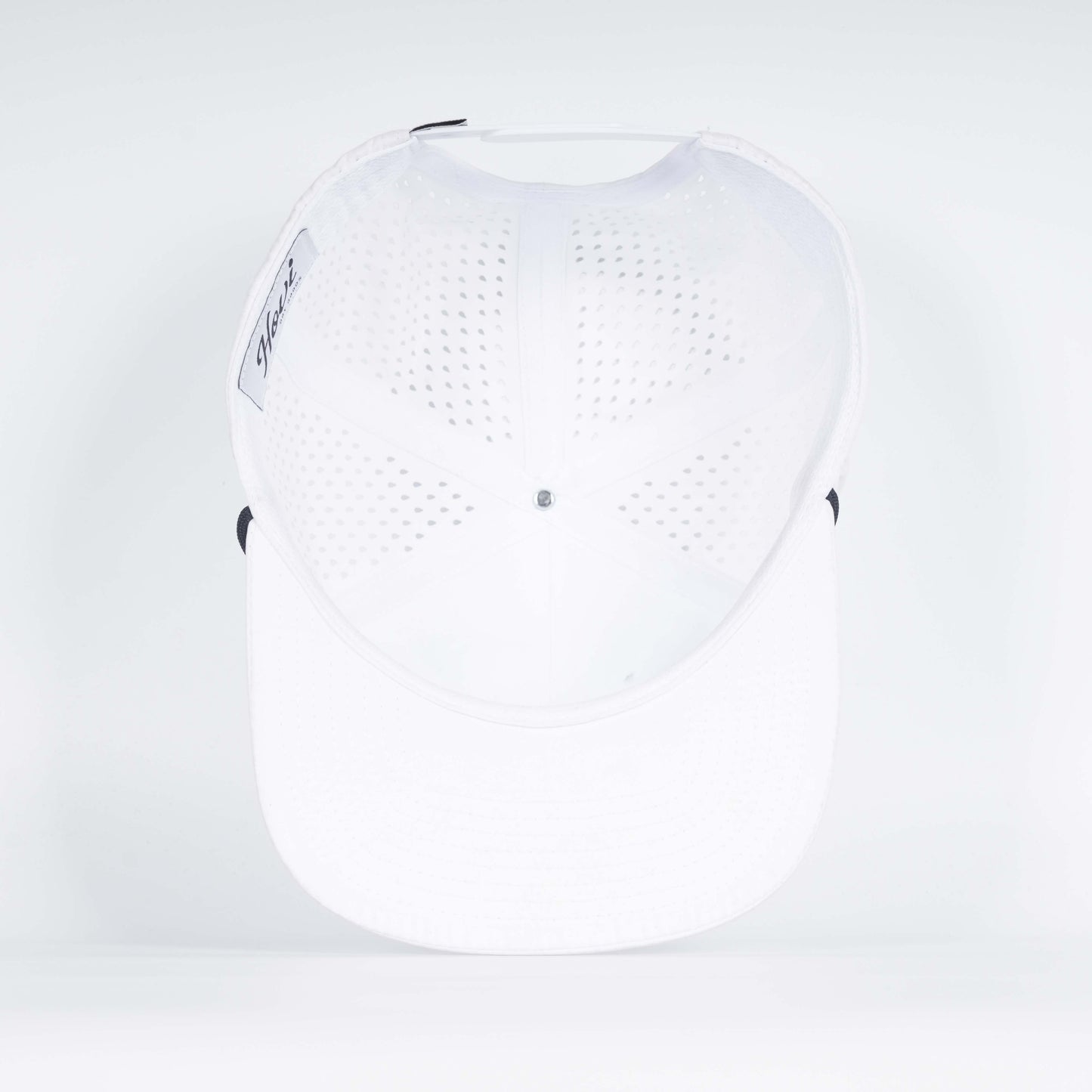 Auburn Rope Hat- Super Soft Performance Unstructured - White