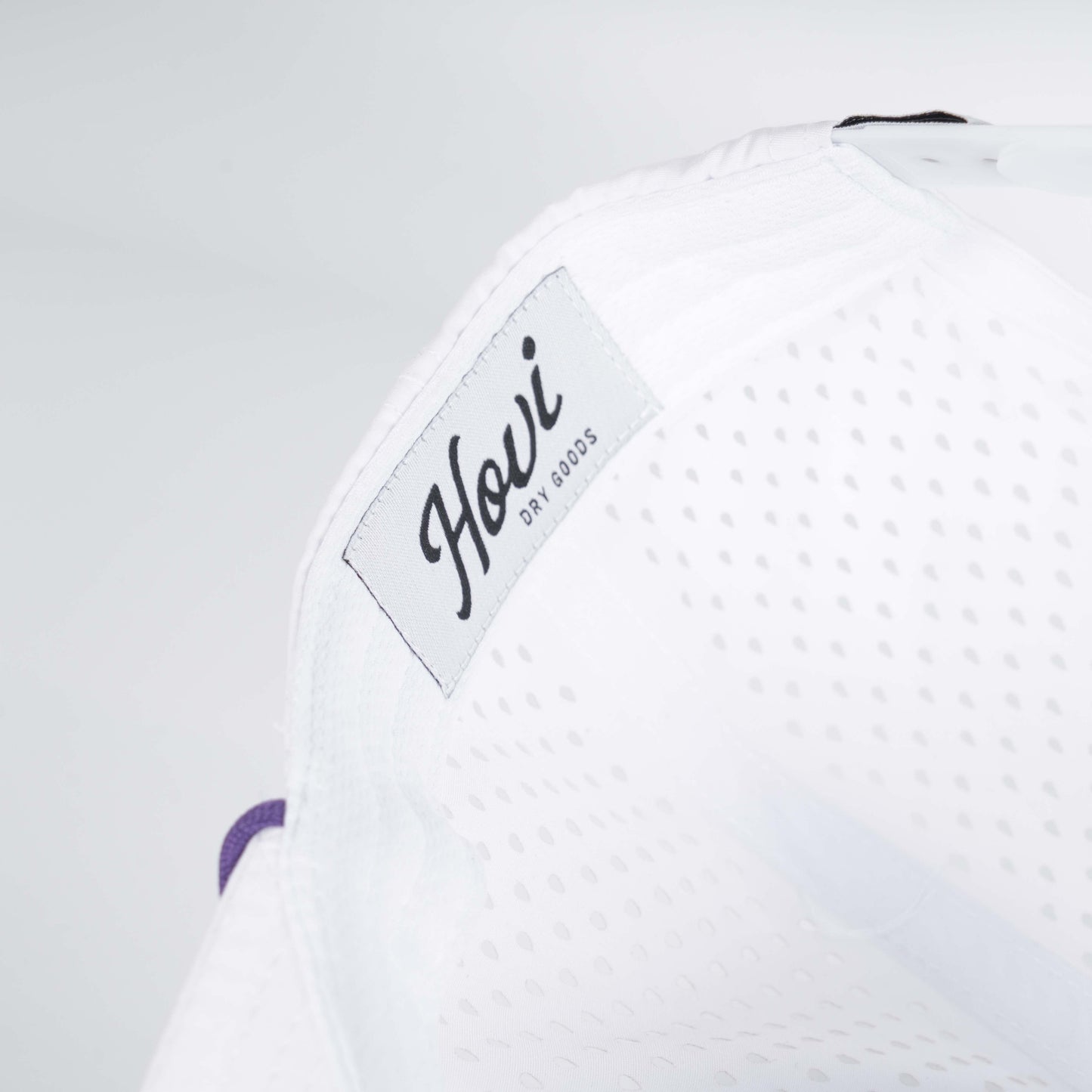 LSU Tigers Rope Hat- Super Soft Performance Unstructured - White