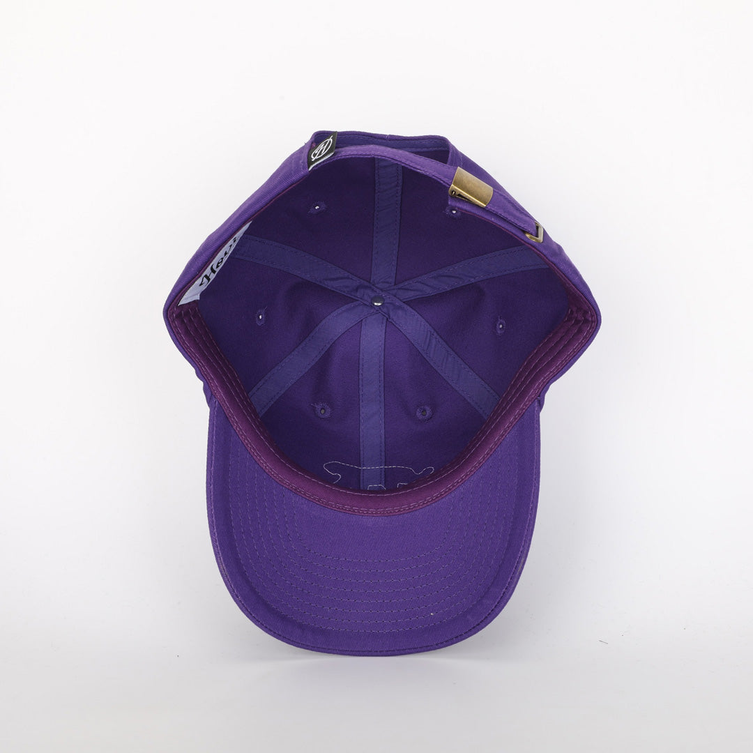 LSU Tiger Cotton Dad Hat- Purple - Free with Purchase