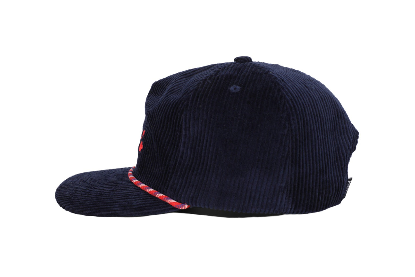 Ole Miss Rebs Corduroy Rope Hat- Navy
