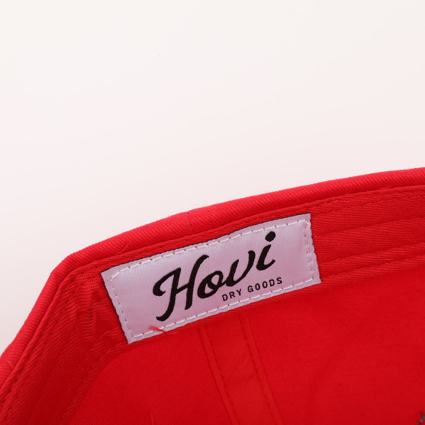 Bulldog Cotton Dad Hat - Red