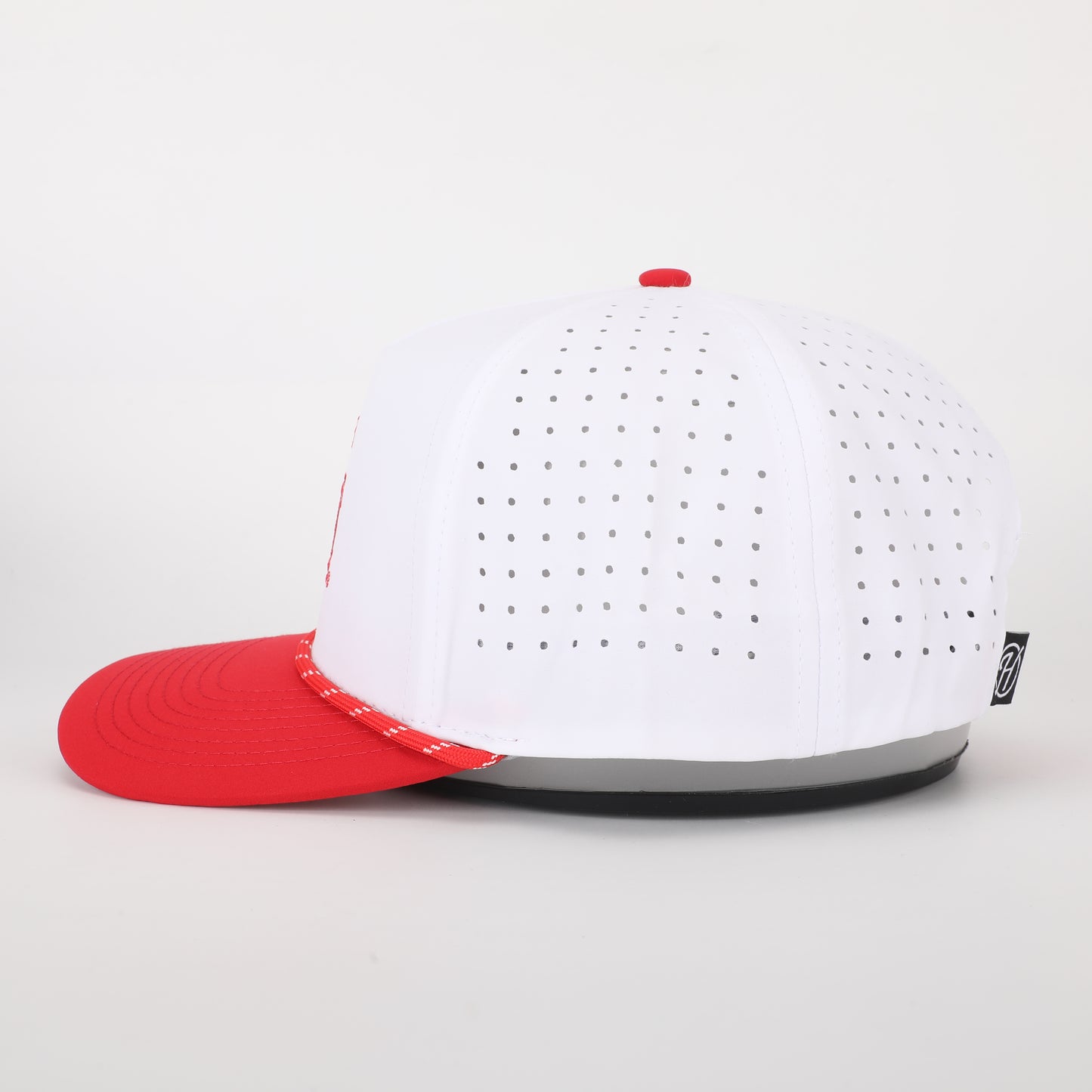 University of Houston UH Two Tone Hat- White/Red