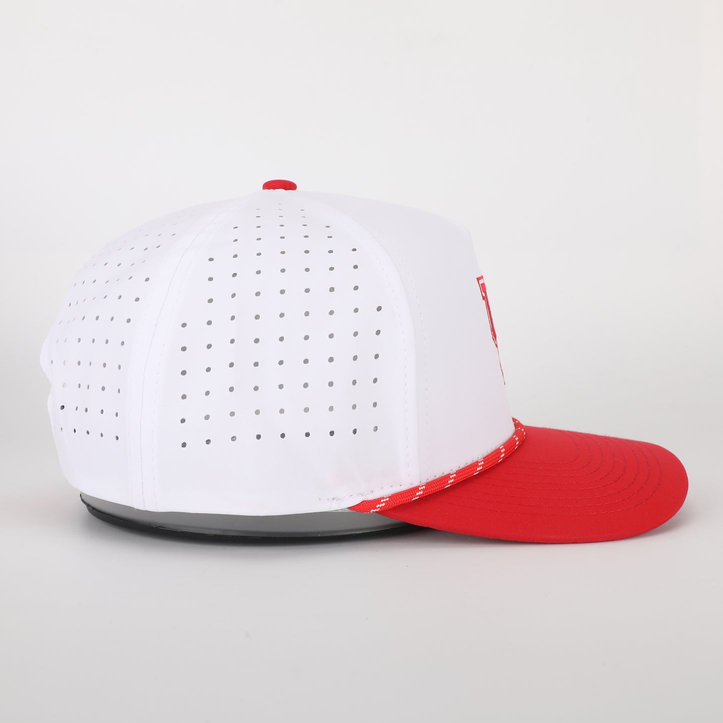 University of Houston UH Two Tone Hat- White/Red