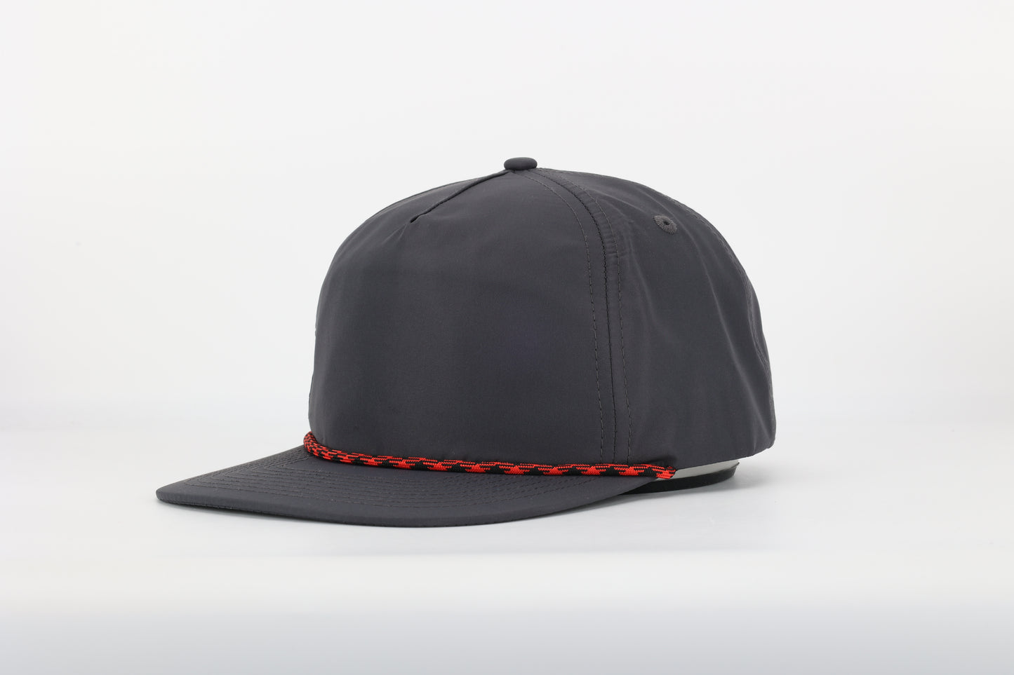 The Dexter- Charcoal - Black/Red Rope