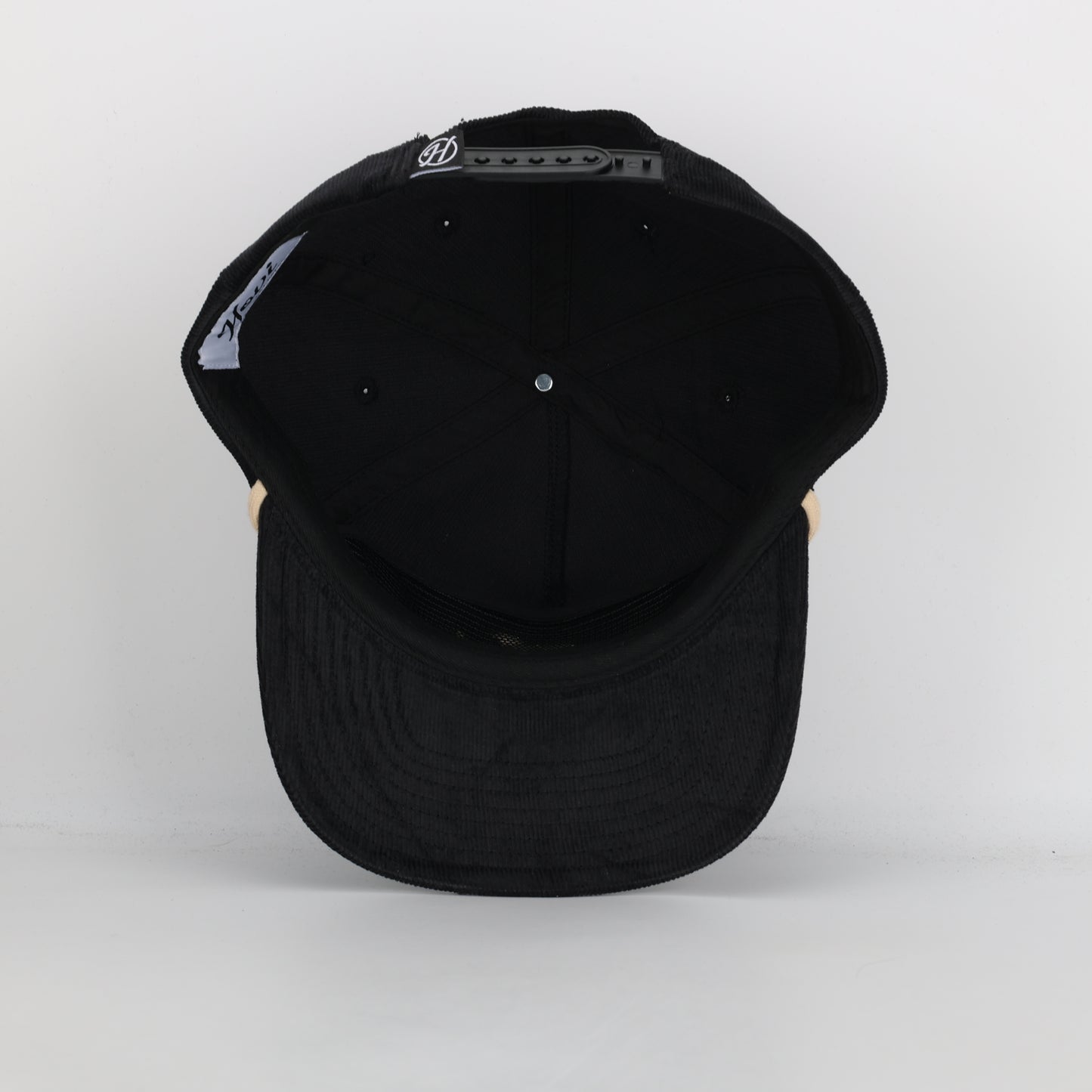 Wake Forest Walking Deacon Corduroy Rope Hat - Black