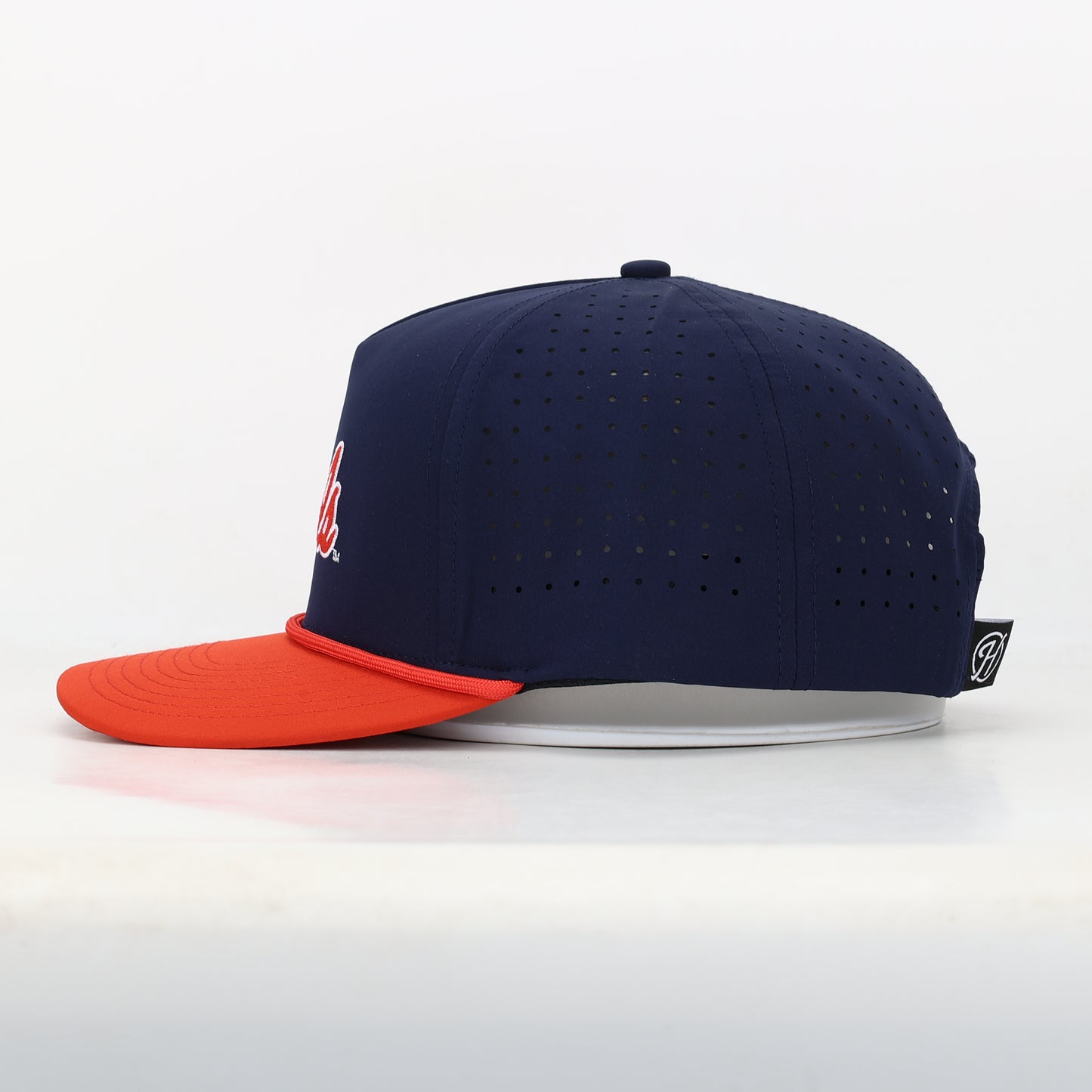 Ole Miss Rebels Performance Rope Hat- Navy/Red