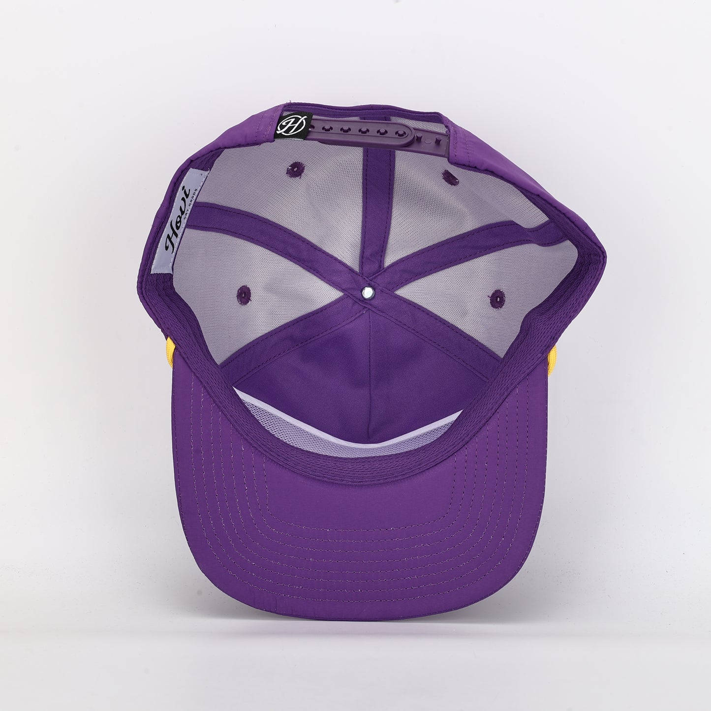 Bayou Bengals LSU Nylon Rope Hat - Purple/Yellow