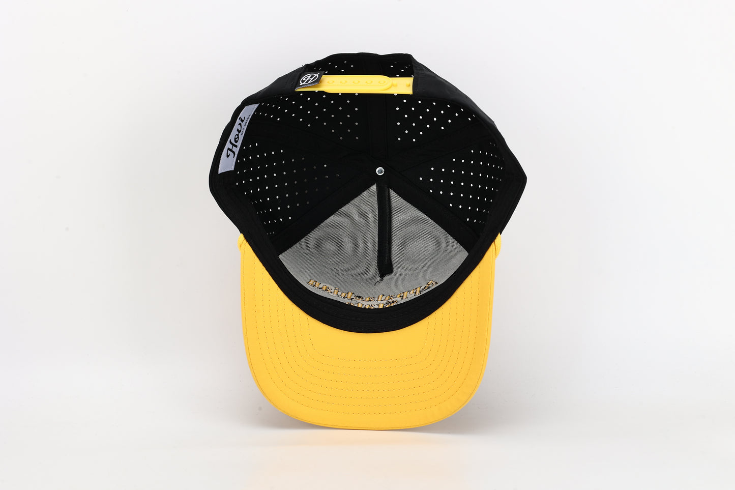 Appalachian State Performance Rope Hat- Black/Gold