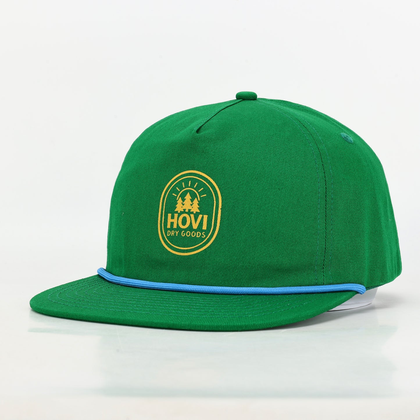Hovi Green Cotton Rope Hat