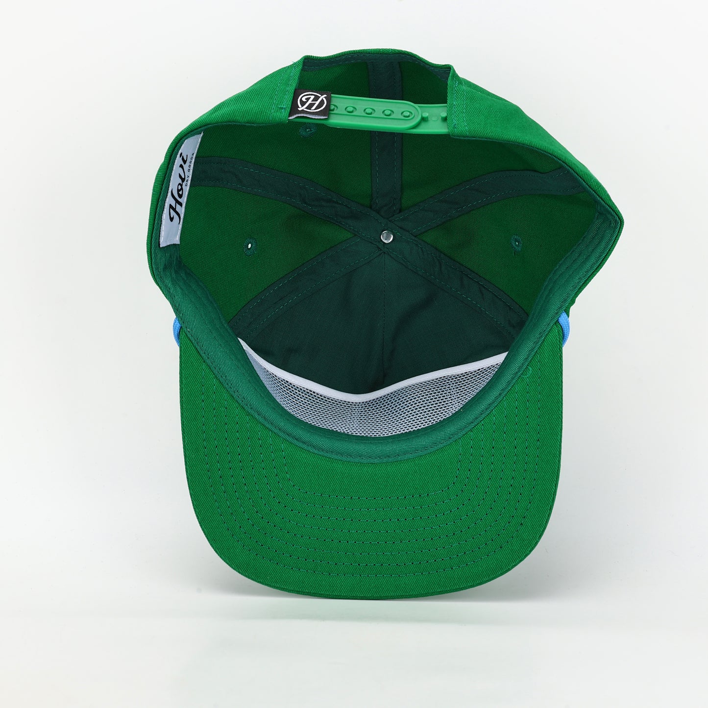 Hovi Green Cotton Rope Hat