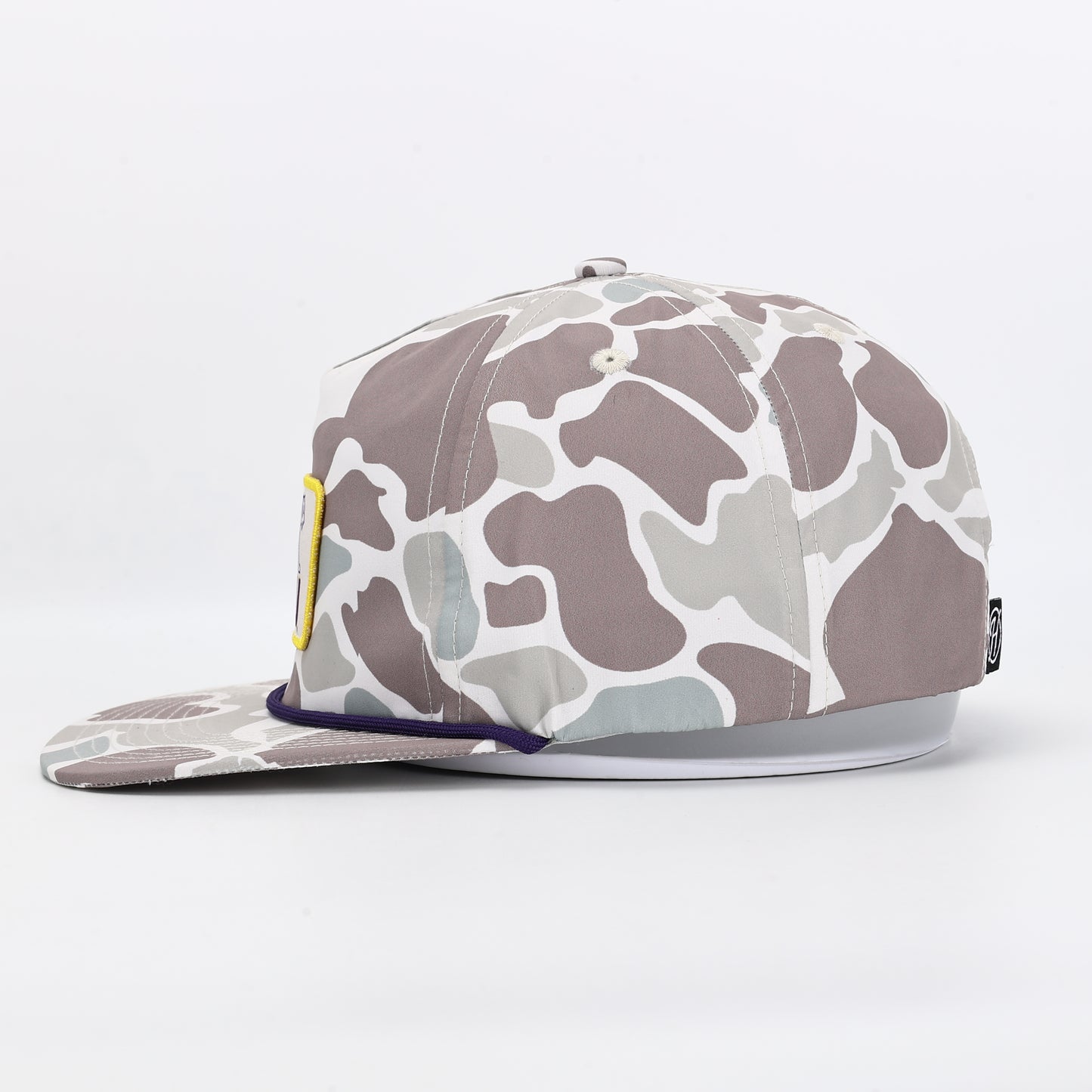 LSU Tiger Patch Poly Rope Hat - Camo - PREORDER