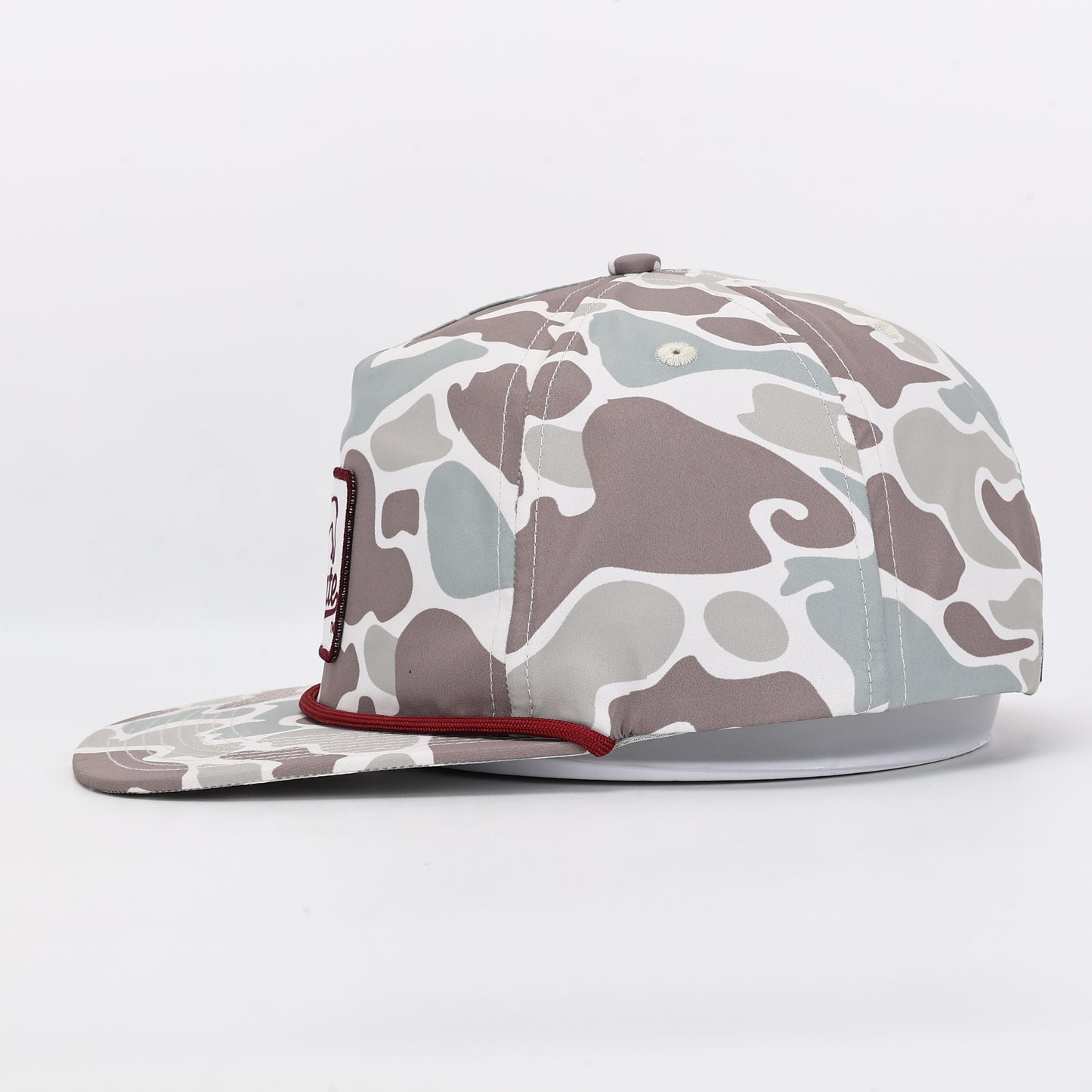 Mississippi State Bulldog Poly Rope Hat - Camo - PREORDER