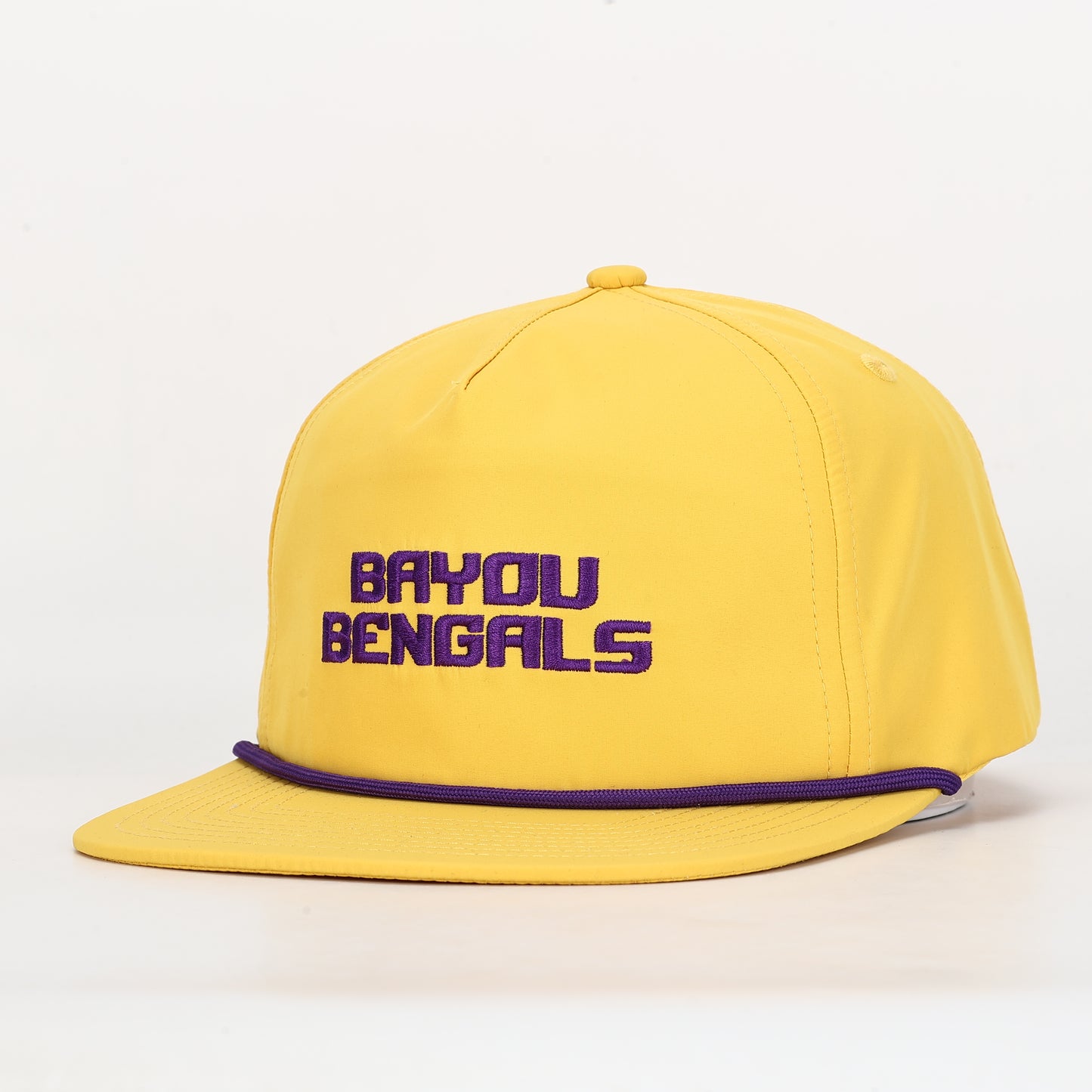 Hovi LSU Bayou Bengals yellow rope hat