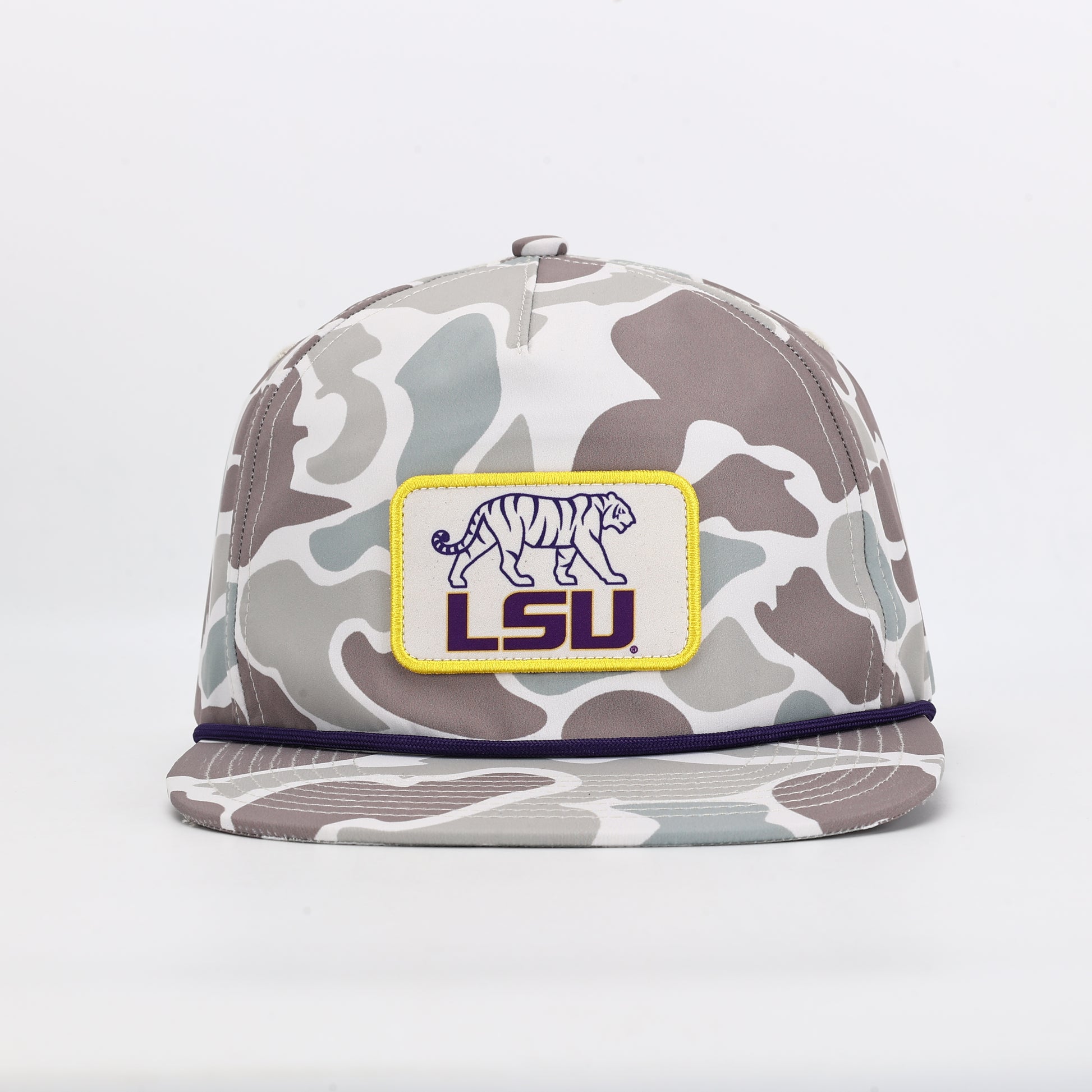 LSU Camo Rope Hat