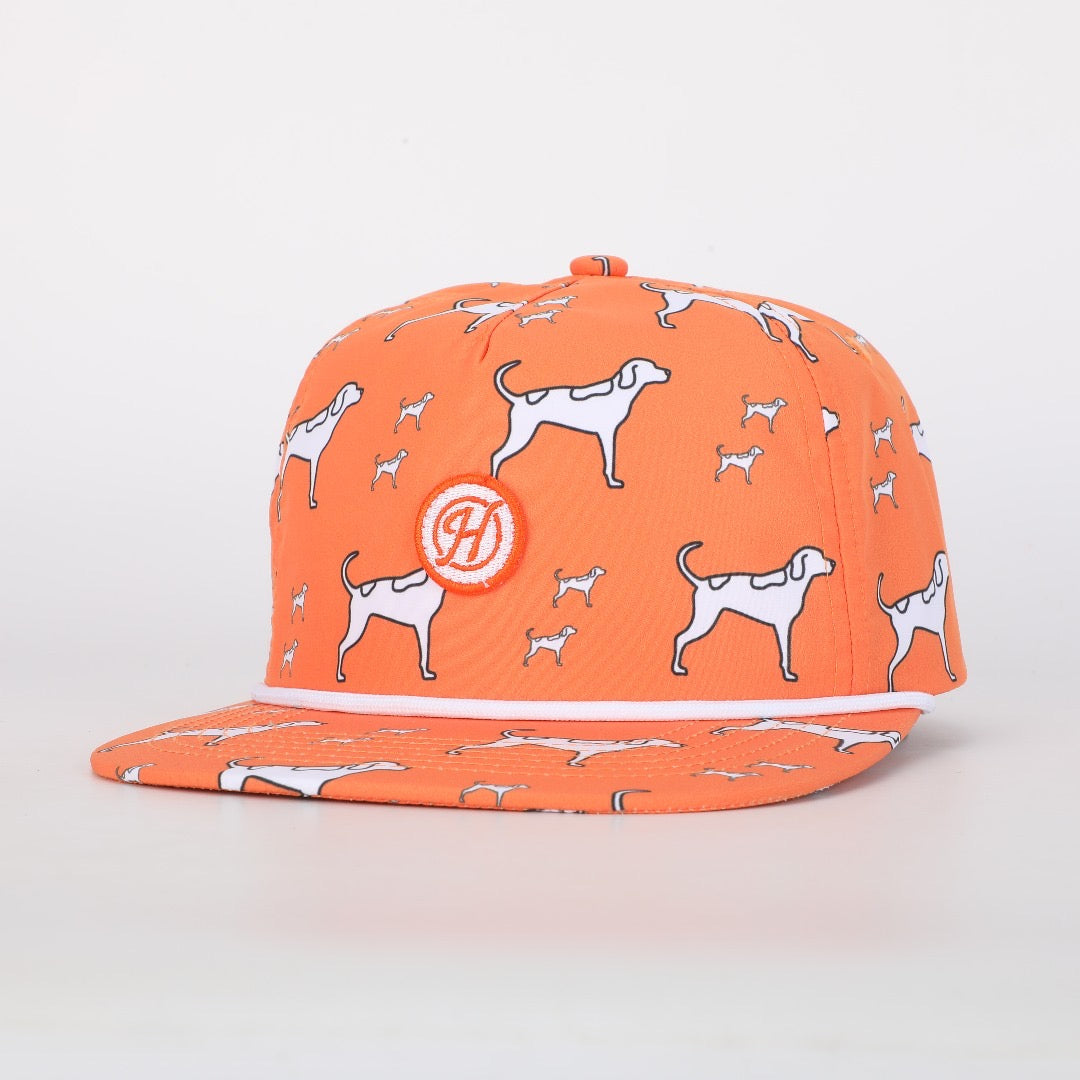 Tennessee Coonhound Orange Rope Hat Youth