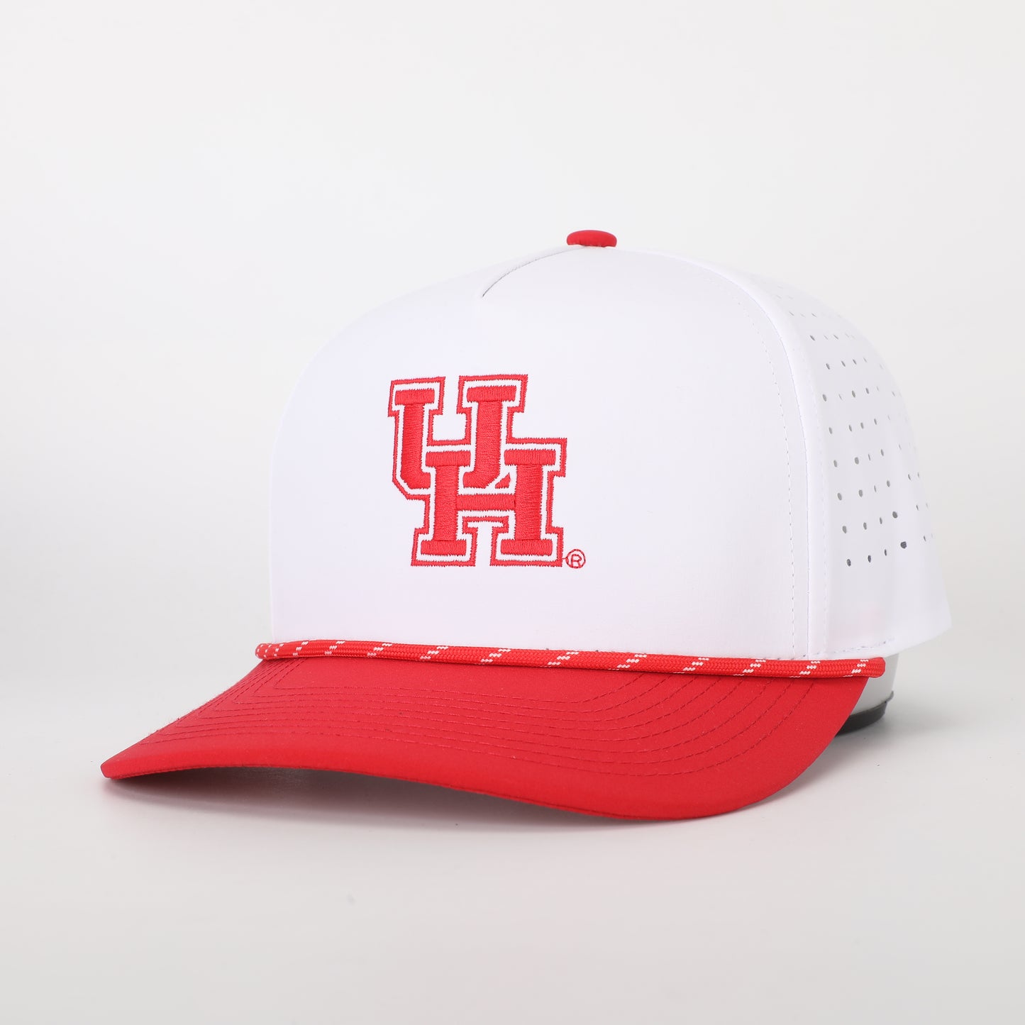 Hovi University of Houston UH Two Tone Hat White Red
