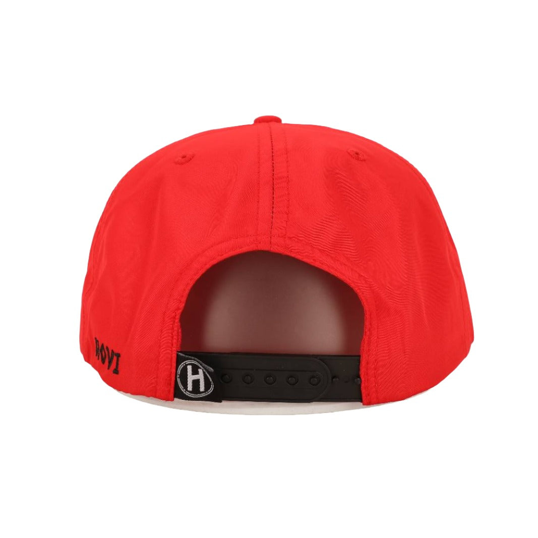 Red Bulldog Rope Hat
