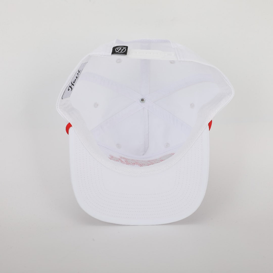 University of Houston Cougars Nylon Rope Hat - White