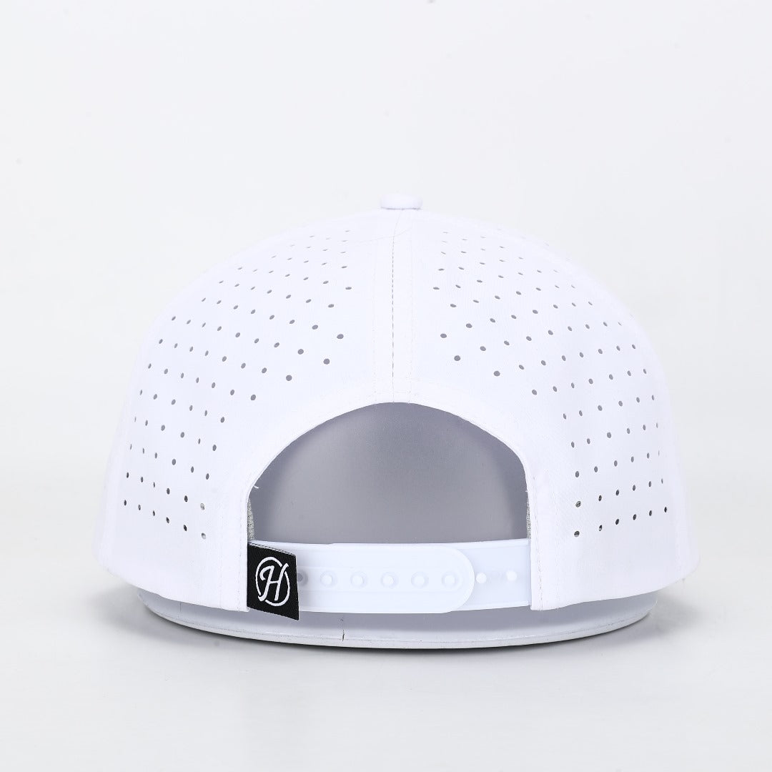 Anchor Down Performance Rope Hat- White/Black