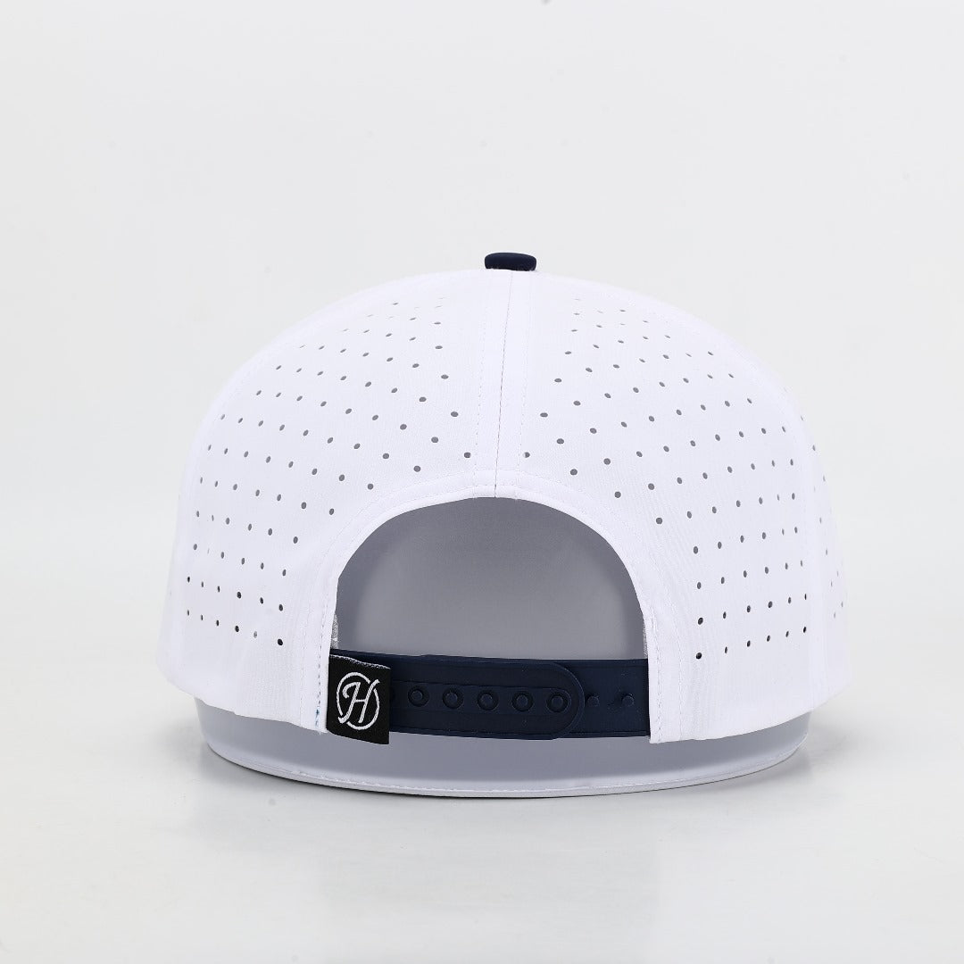 ETSU Vintage Buccaneer Performance Rope Hat - White/Blue