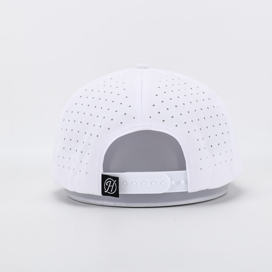 Auburn Eagle Performance Rope Hat - White/ Navy