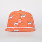 Kids Orange Coonhound Rope Hat