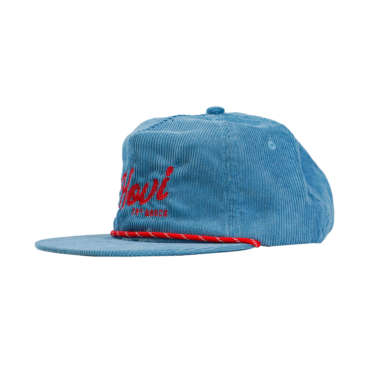 Hovi Light Blue Corduroy Rope Hat