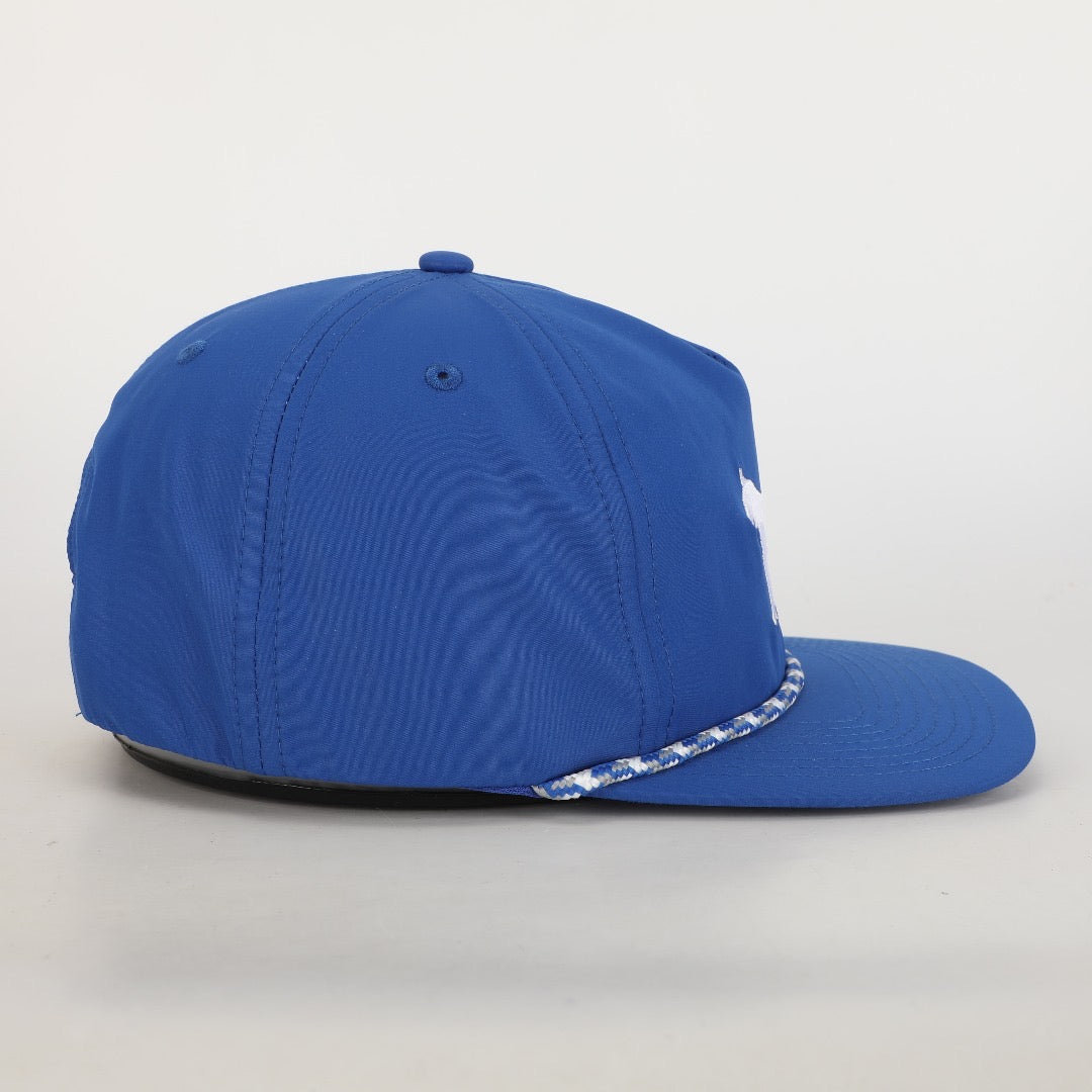 Wildcat Poly Rope Hat - Blue