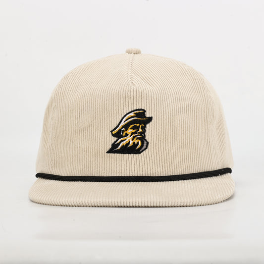 Appalachian State Corduroy Rope Hat- Kaki