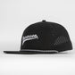 Tennessee Script Rope Hat- Soft Performance Unstructured - Black