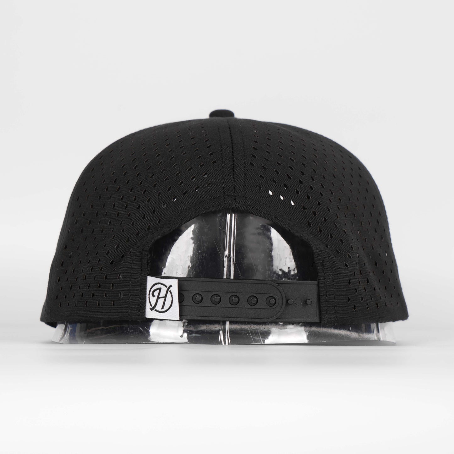 Tennessee Script Rope Hat- Soft Performance Unstructured - Black