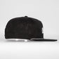 Ole Miss Script Rope Hat- Soft Performance Unstructured - Black