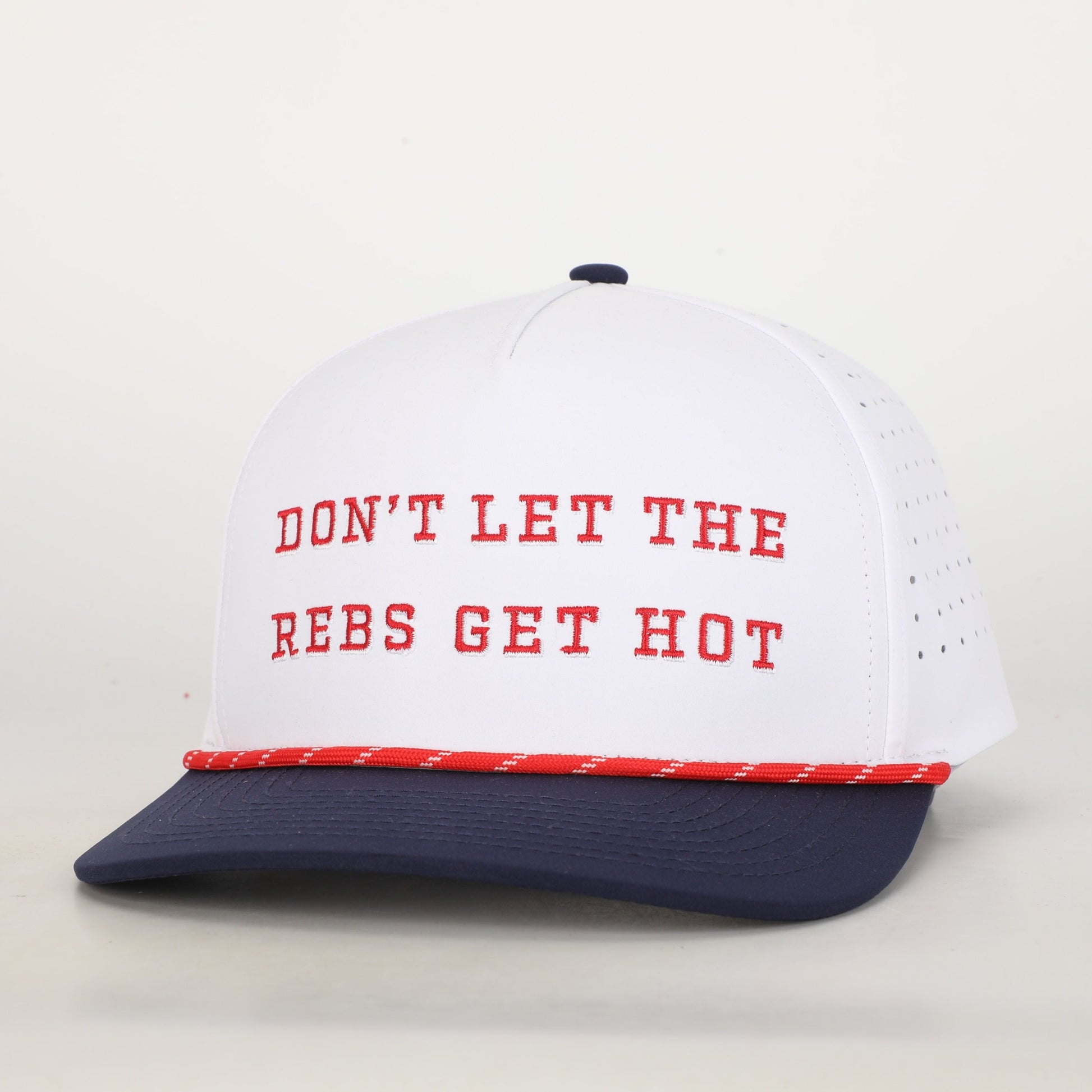 Hovi Don't Let The Rebs Get Hot White Navy 