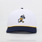 ETSU Vintage Buccaneer Performance Rope Hat - White/Blue