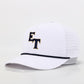 East Tennessee State Performance Rope Hat - White