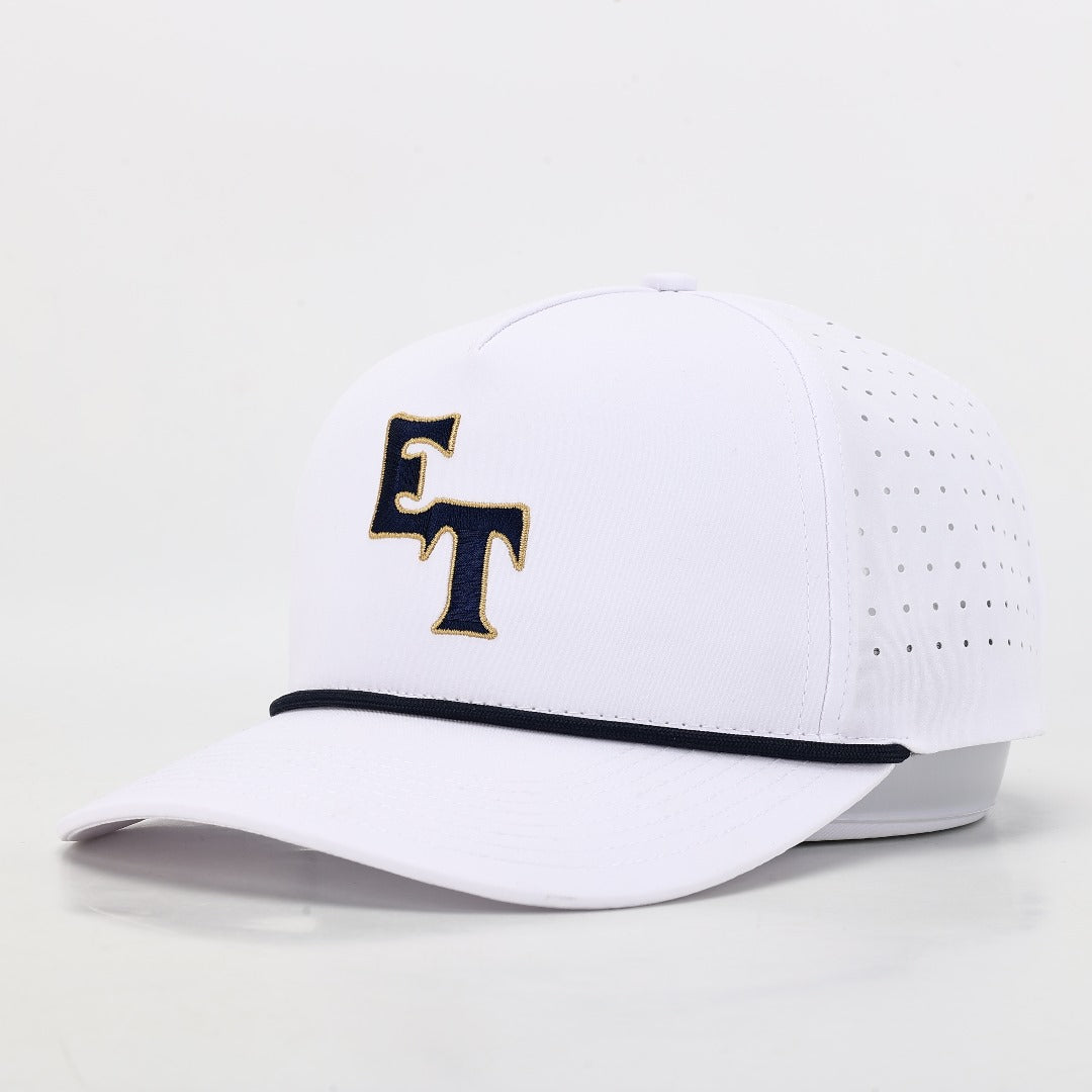 East Tennessee State Performance Rope Hat - White