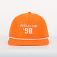 Feels like 98 orange hat