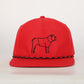 Georgia Bulldog Poly Rope Hat - Red