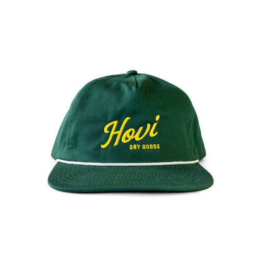 Hovi Green Rope Hat