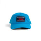 Ole Miss Rebs Nylon Mesh Trucker Hat - Powder Blue