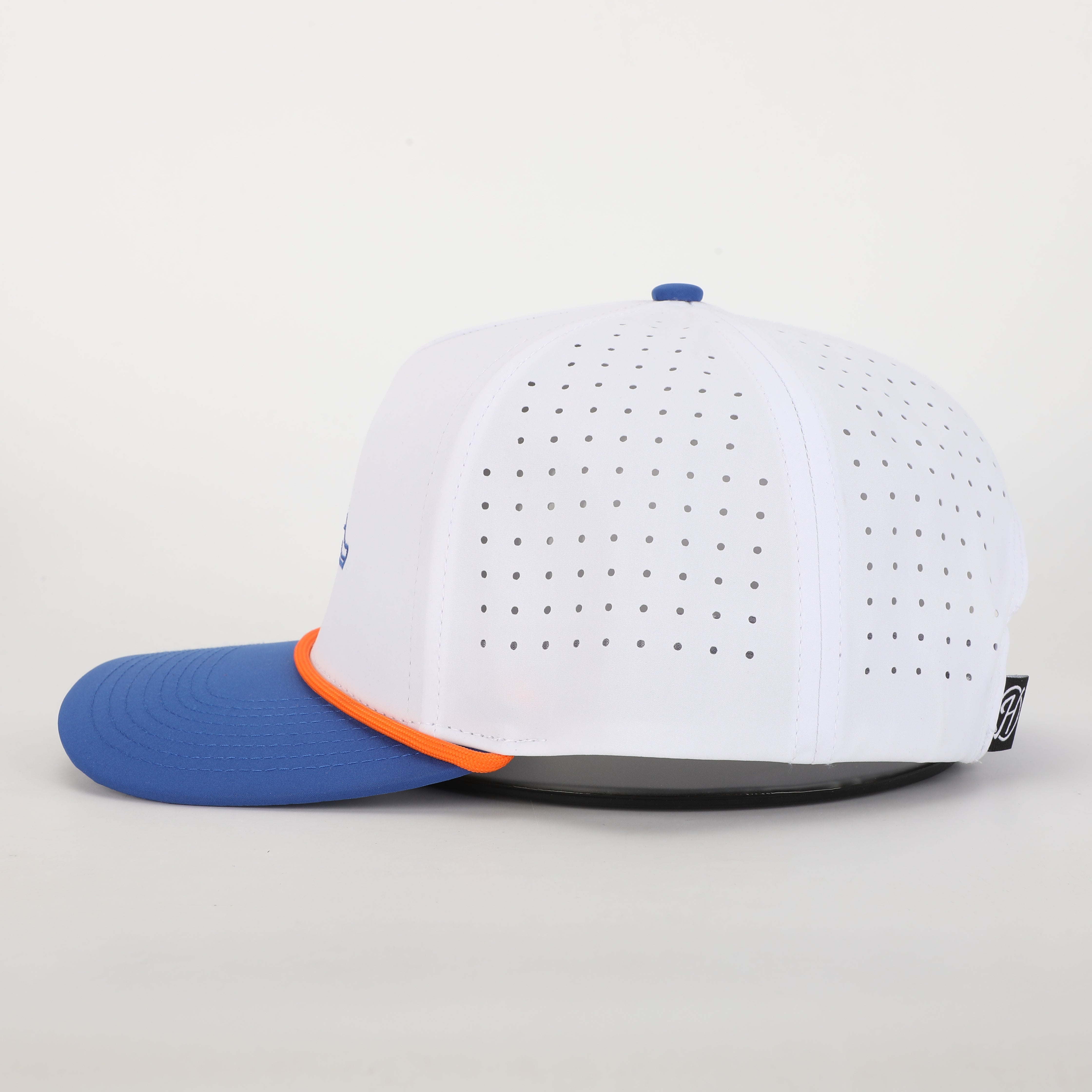 Alligator Performance Rope Hat- White/Blue - PREORDER