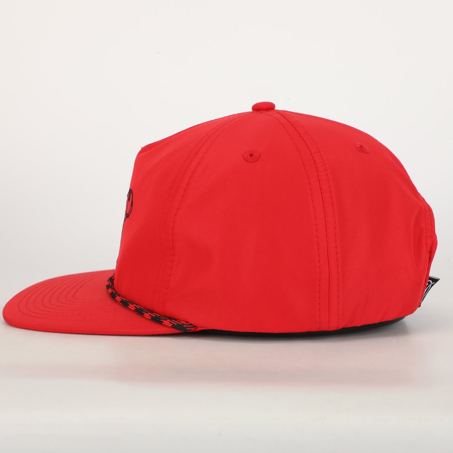 Bulldog Poly Rope Hat - Red