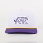 Tiger Performance Rope Hat - White/Purple