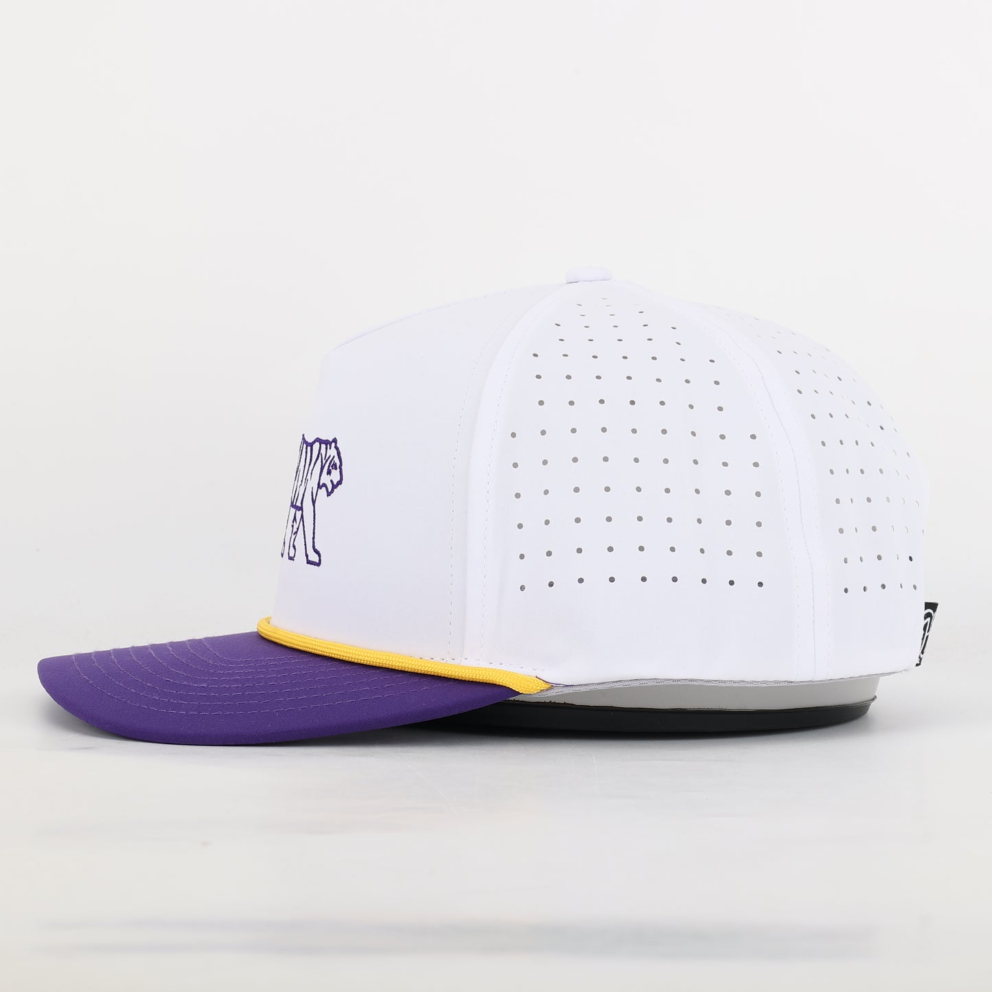 Tiger Performance Rope Hat - White/Purple